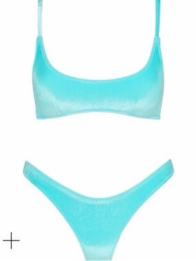Triangl Mica teal bikini